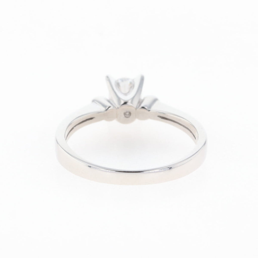 PT900 ダイヤモンド リング プラチナ 8号 0.19CT レディース 中古 nbjwl
