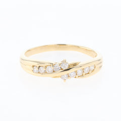 K18 YG ダイヤモンド  リング 19号 0.30CT メンズ 中古 nbjwl