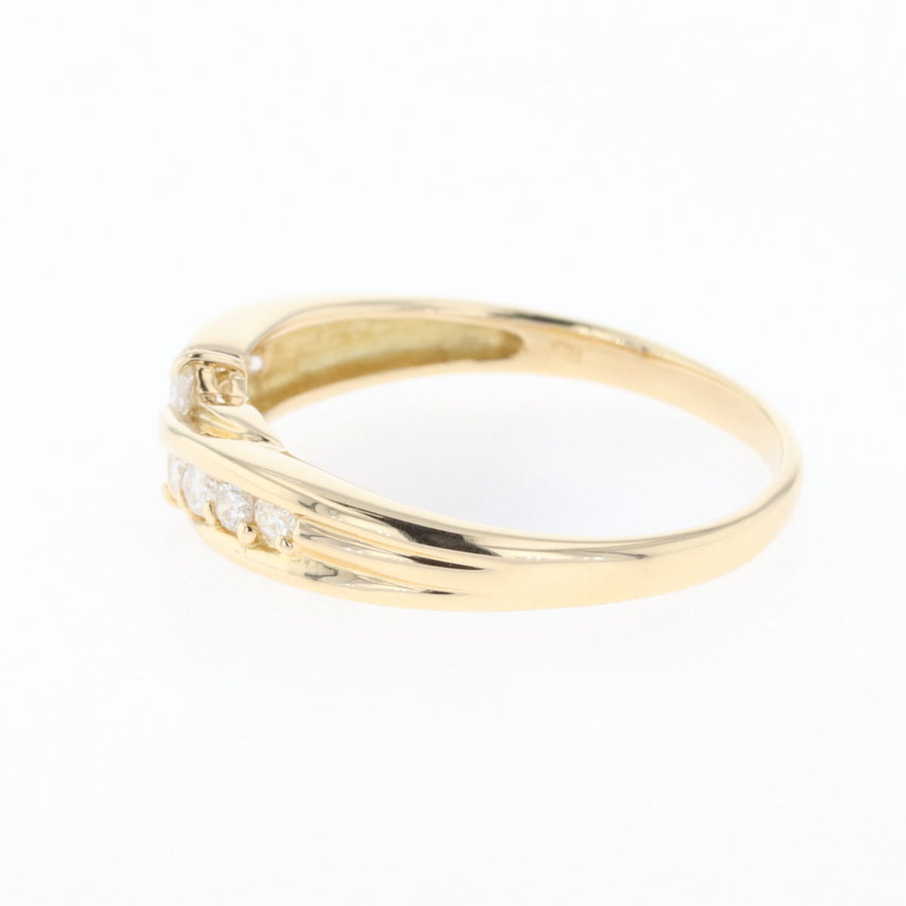 K18 YG ダイヤモンド  リング 19号 0.30CT メンズ 中古 nbjwl