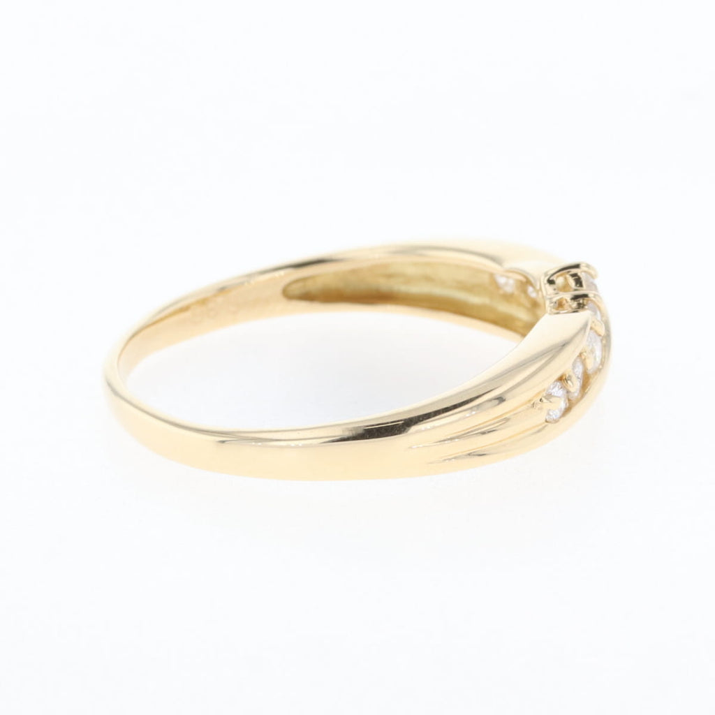 K18 YG ダイヤモンド  リング 19号 0.30CT メンズ 中古 nbjwl