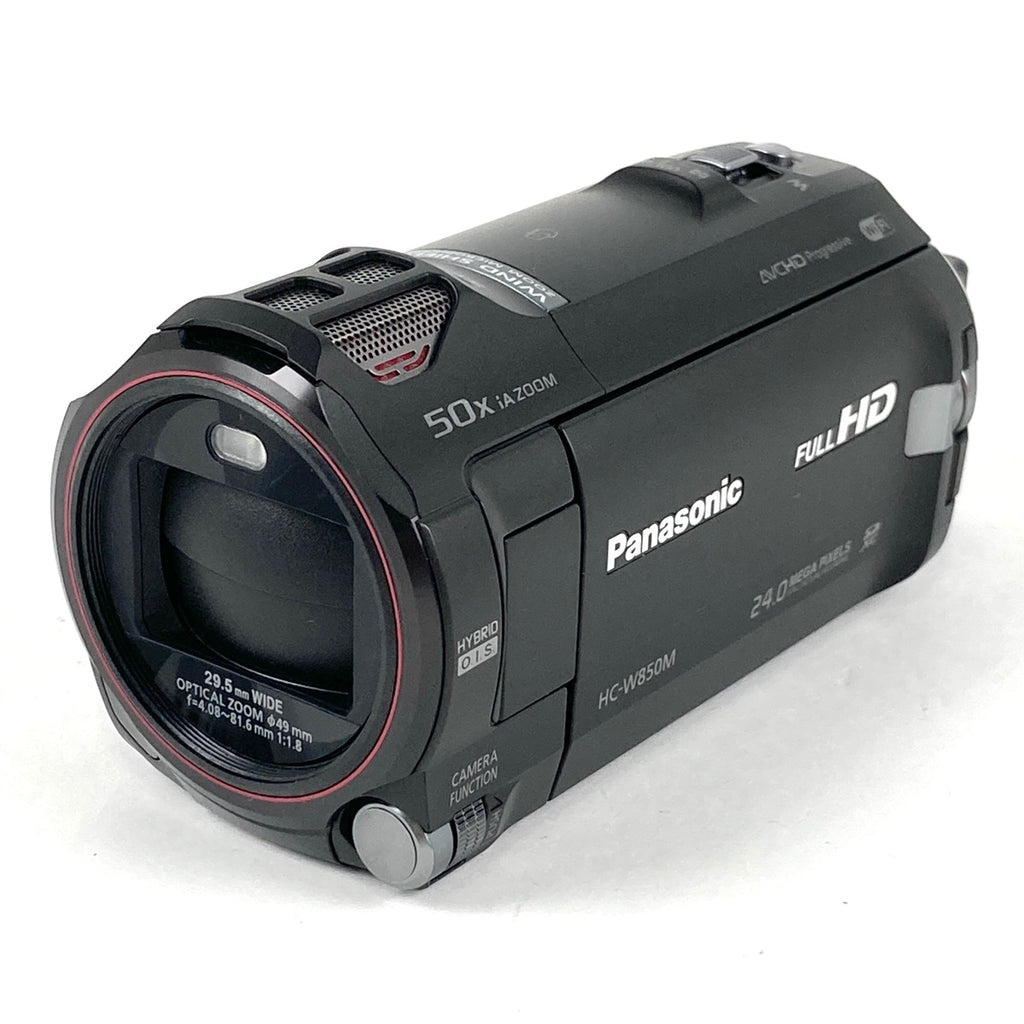 パナソニック Panasonic デジタルハイビジョンビデオカメラ HC-W850M ブラック デジタルビデオカメラ 【中古】