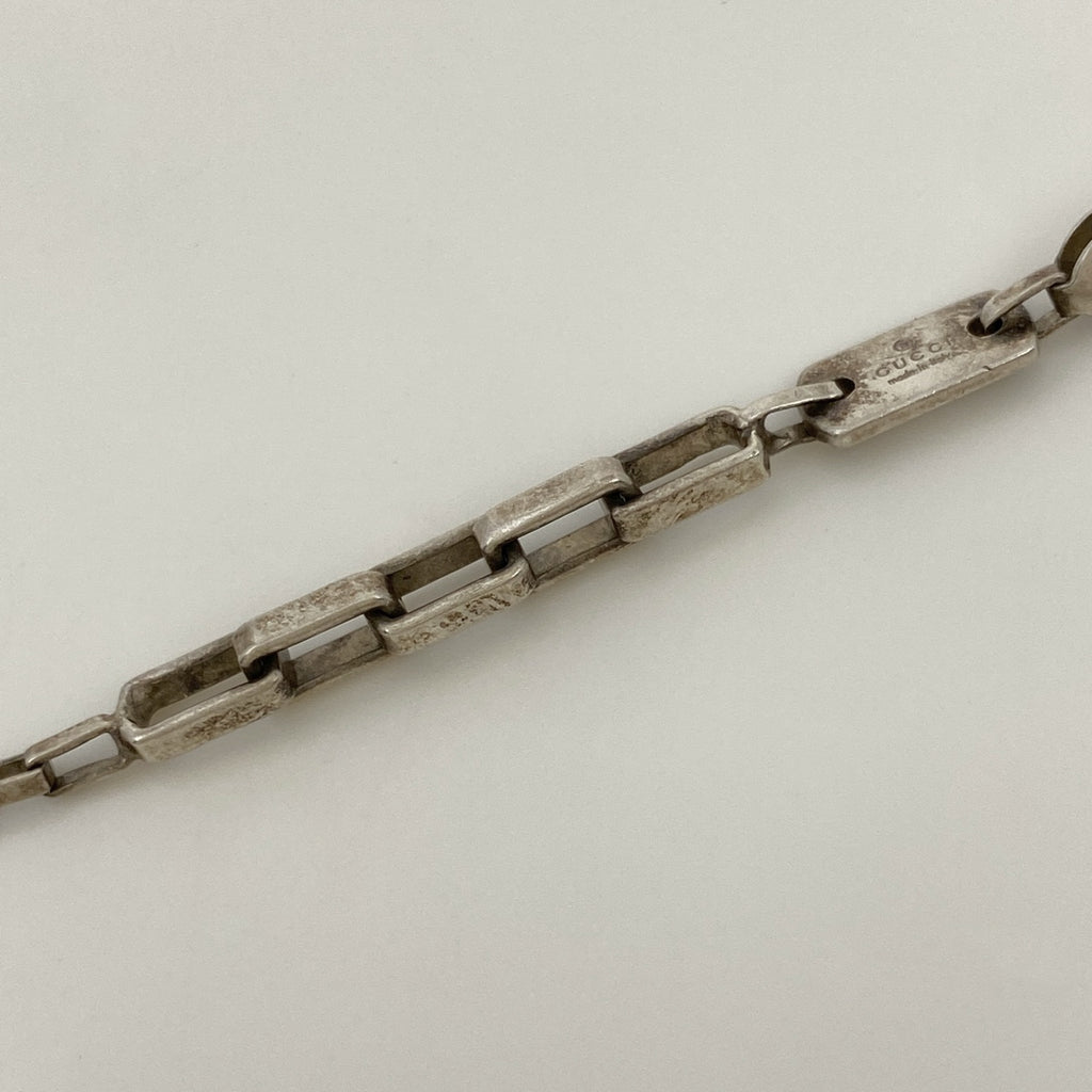 グッチ チェーン ブレスレット 腕輪 ブレスレット シルバー925 シルバー レディース 【中古】 
 ラッピング可