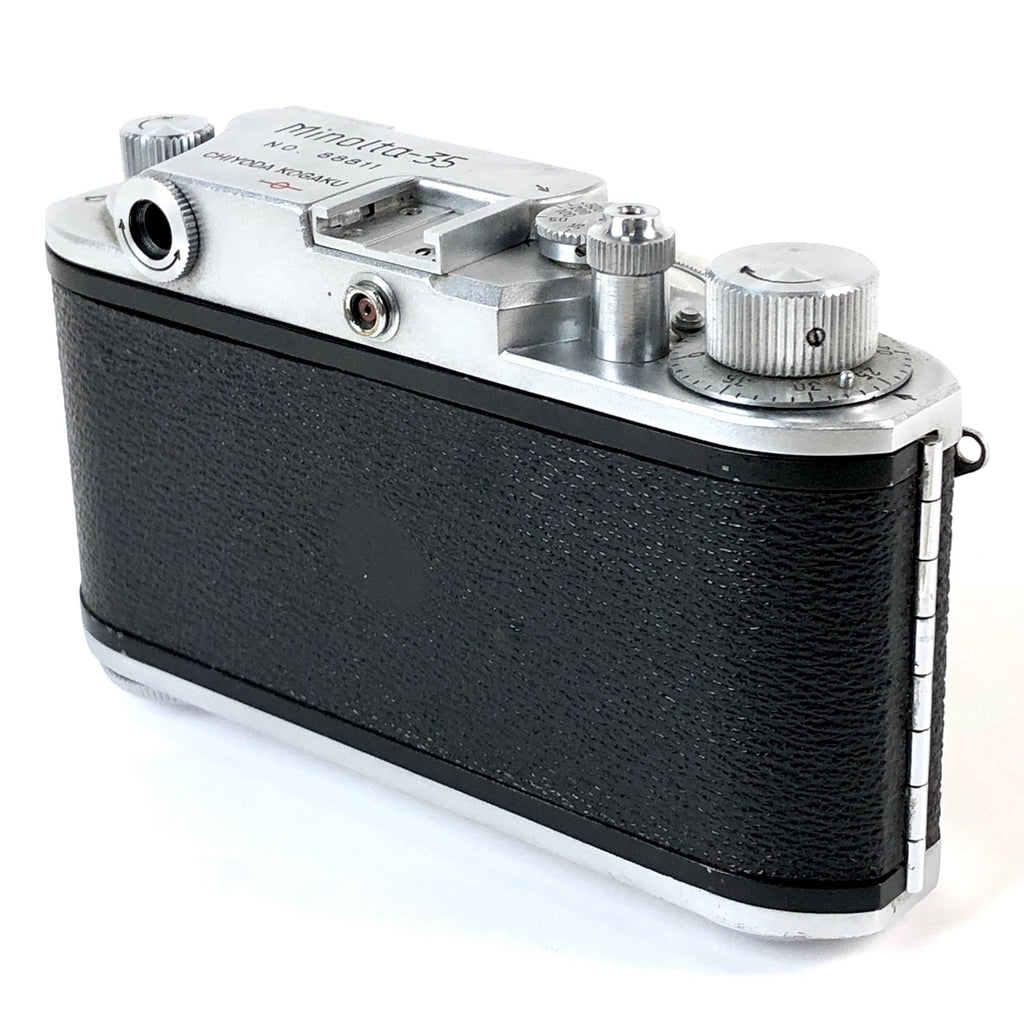 ミノルタ MINOLTA 35 MODEL-II + SUPER ROKKOR 50mm F2 5cm Lマウント L39 フィルム レンジファインダーカメラ 【中古】