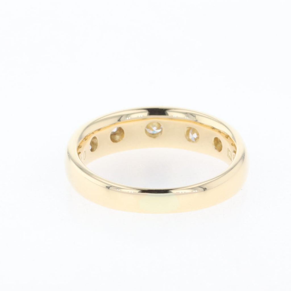 K18 YG ダイヤモンド リング 7号 0.40CT レディース 中古 nbjwl