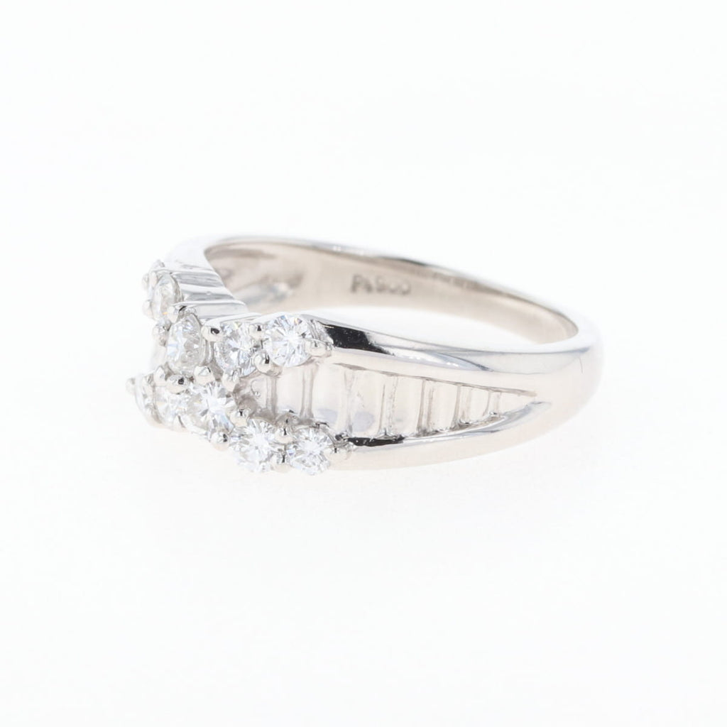 PT900 ダイヤモンド リング プラチナ 10.5号 0.50CT レディース 中古 nbjwl