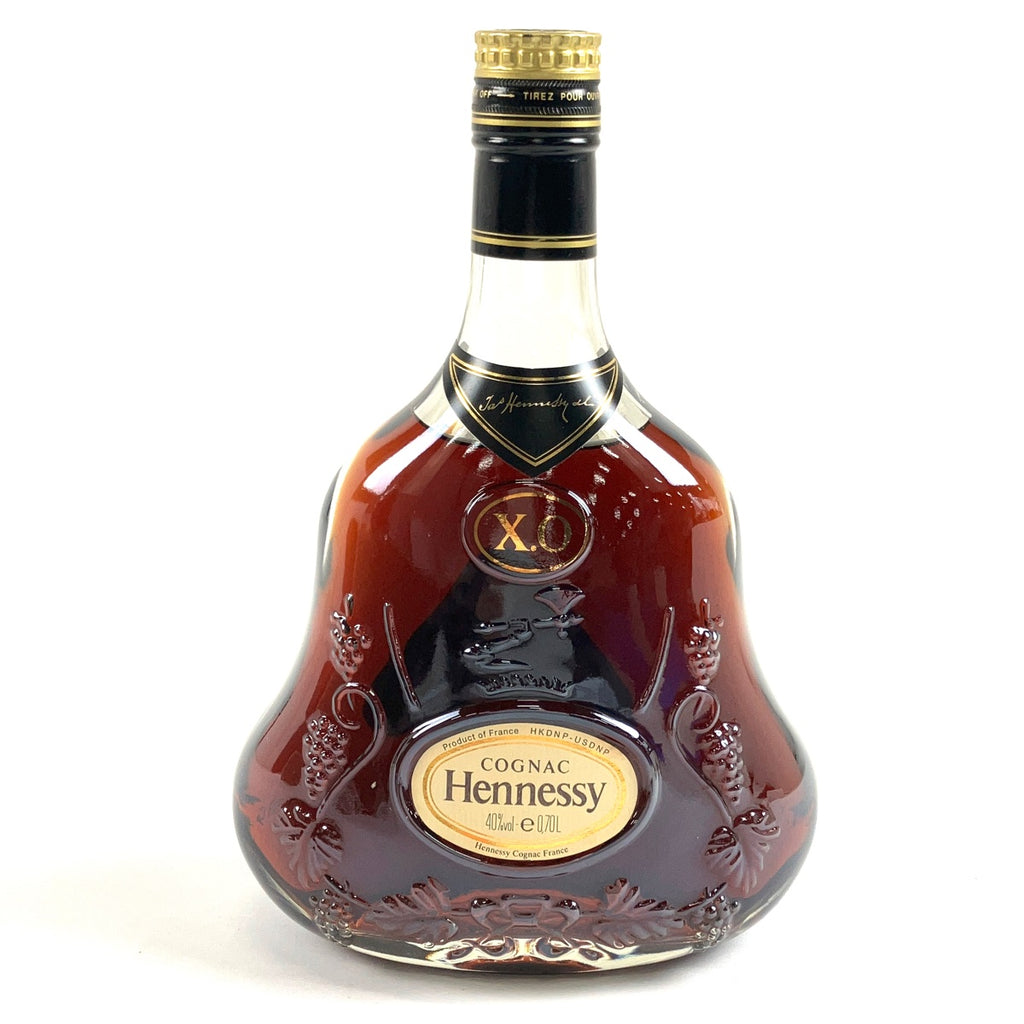 ヘネシー Hennessy XO 金キャップ クリアボトル 700ml ブランデー コニャック 【古酒】