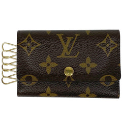 ルイ・ヴィトン ミュルティクレ 6 鍵入れ キーホルダー キーフック キーケース モノグラム ブラウン M62630 レディース 【中古】brbag