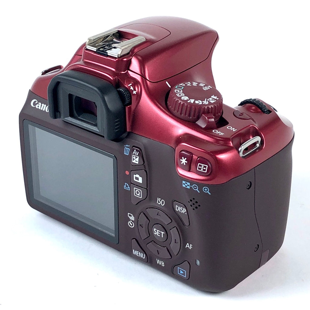 【在庫一掃】 キヤノン Canon EOS Kiss X50 EF-S 18-55 IS II レンズキット レッド デジタル 一眼レフカメラ 【中古】cambb