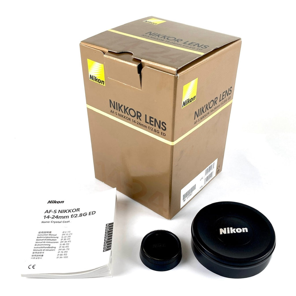 ニコン Nikon AF-S NIKKOR 14-24mm F2.8G ED 一眼カメラ用レンズ（オートフォーカス） 【中古】