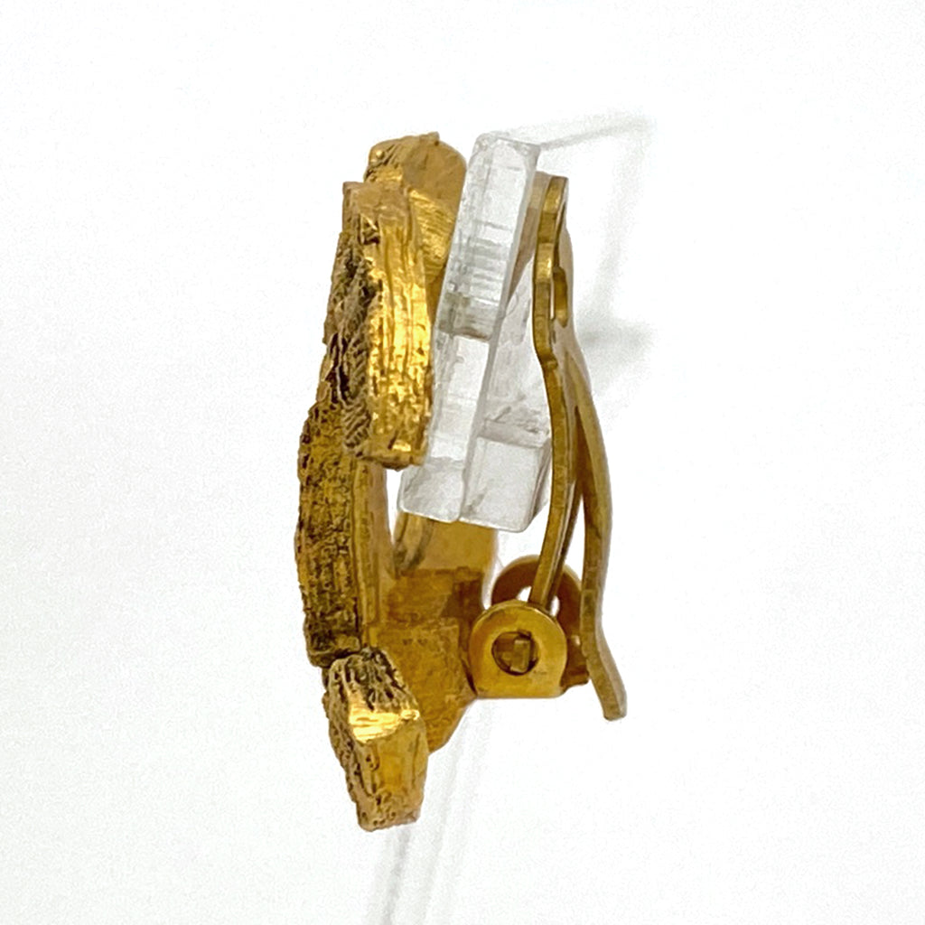 シャネル ココマーク イヤリング GP ゴールド レディース 【中古】bracc