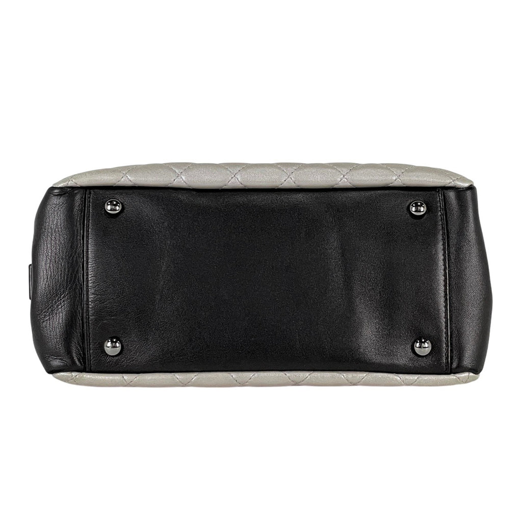 シャネル ココマーク チェーン ショルダーバッグ マトラッセ ハンドバッグ ショルダーバッグ レザー シルバー レディース 【中古】brbag