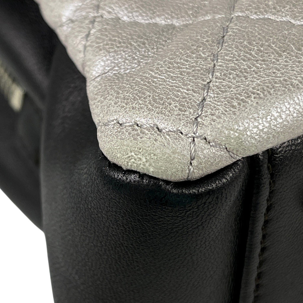 シャネル ココマーク チェーン ショルダーバッグ マトラッセ ハンドバッグ ショルダーバッグ レザー シルバー レディース 【中古】brbag