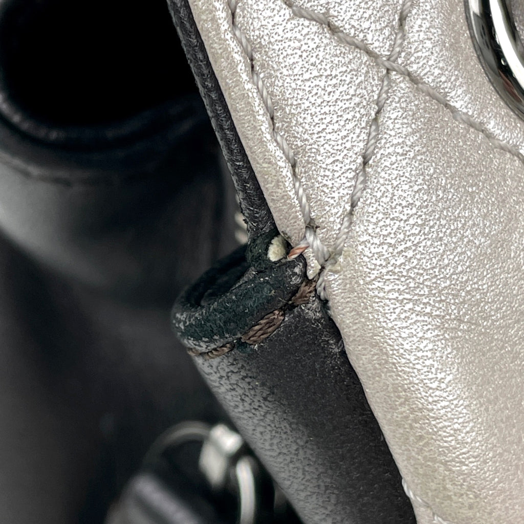 シャネル ココマーク チェーン ショルダーバッグ マトラッセ ハンドバッグ ショルダーバッグ レザー シルバー レディース 【中古】brbag