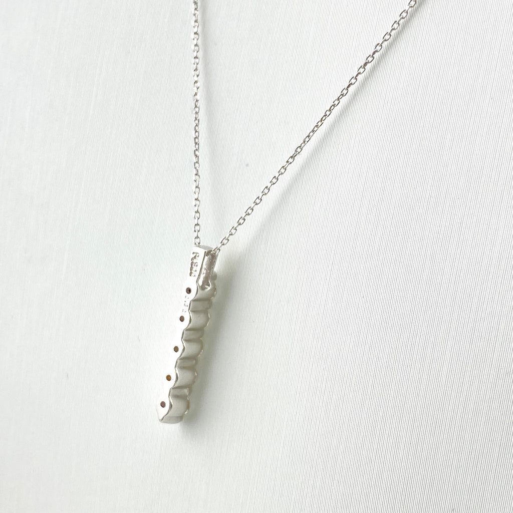 メレダイヤ デザインネックレス プラチナ ペンダント ネックレス Pt900 Pt850 ダイヤモンド レディース 【中古】nbjwl