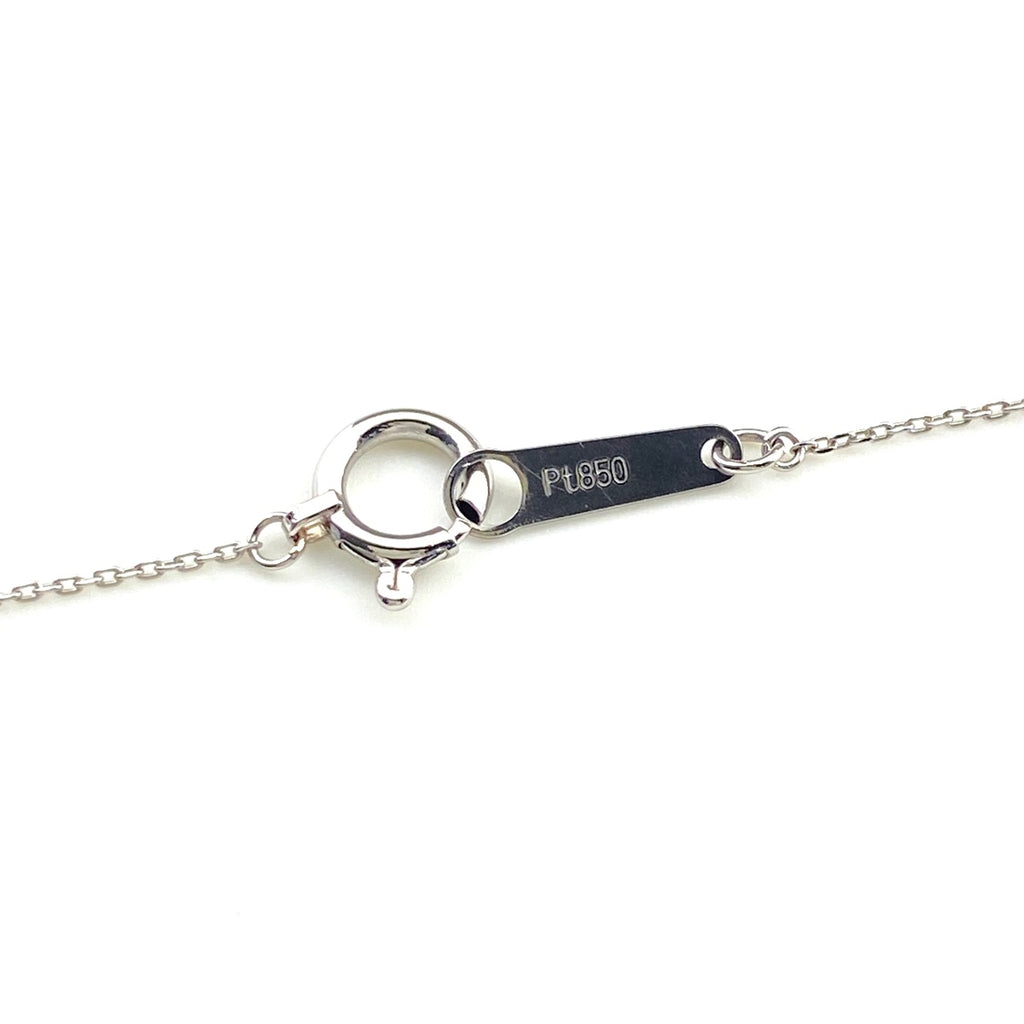メレダイヤ デザインネックレス プラチナ ペンダント ネックレス Pt900 Pt850 ダイヤモンド レディース 【中古】nbjwl
