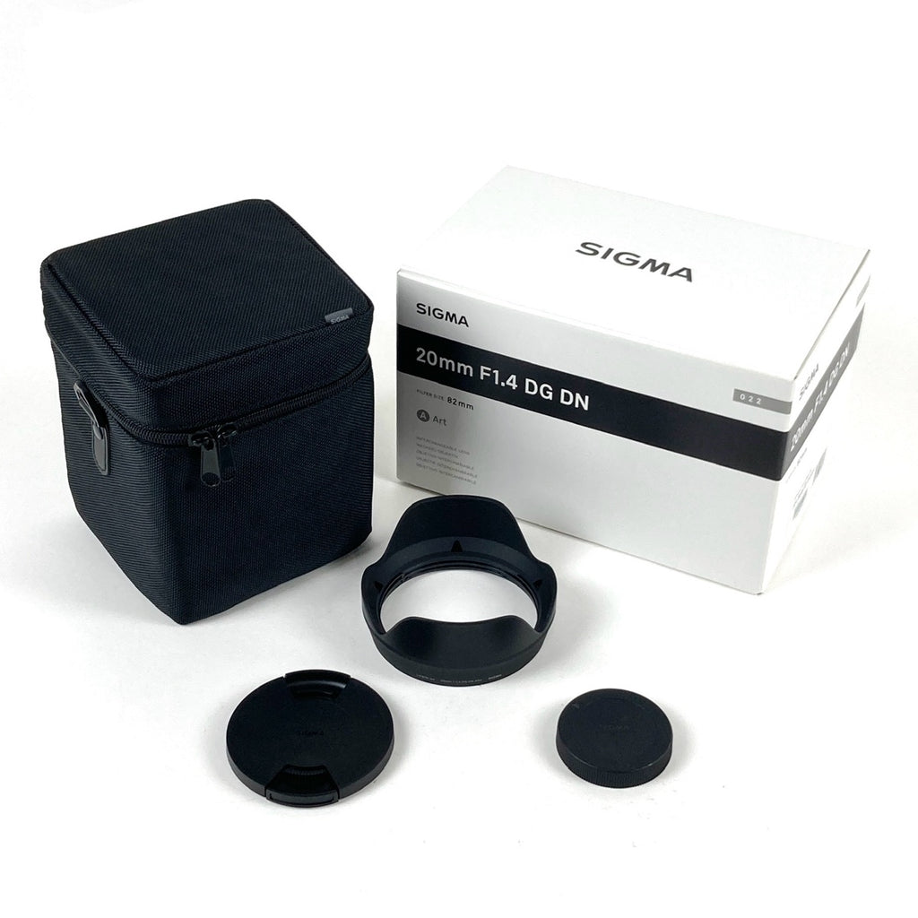 シグマ SIGMA Art 20mm F1.4 DG DN (ソニーE用/フルサイズ対応) 一眼カメラ用レンズ（オートフォーカス） 【中古】cambb