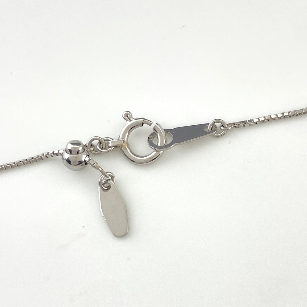メレダイヤ デザインネックレス プラチナ WG ホワイトゴールド ペンダント ネックレス Pt850 K18 WG レディース 【中古】nbjwl