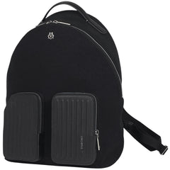 リモワ ネヴァースティル バッグパック ミディアム NEVER STILL ロゴ リュック キャンバス ブラック メンズ 【中古】brbag