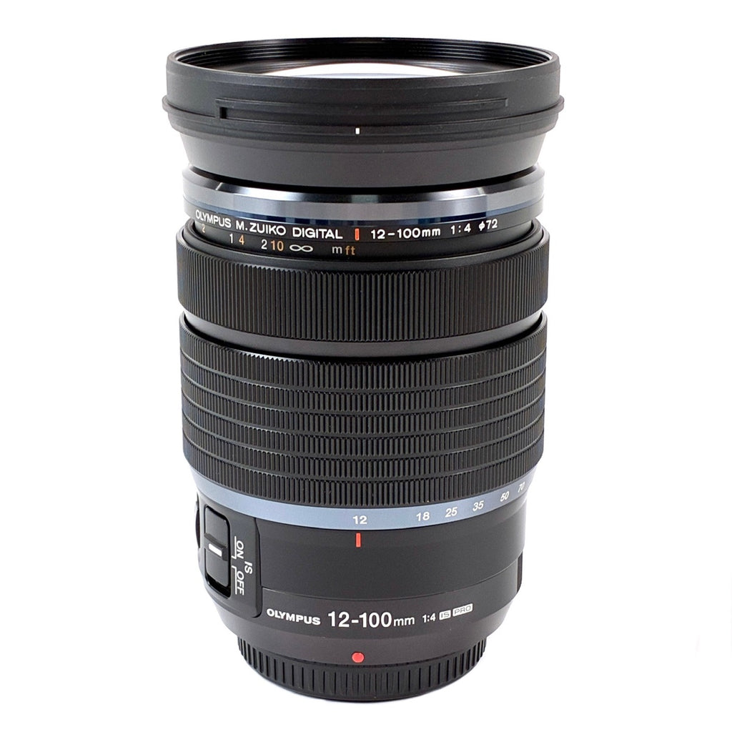 オリンパス OLYMPUS M.ZUIKO DIGITAL ED 12-100mm F4.0 IS PRO 一眼カメラ用レンズ（オートフォーカス） 【中古】cambb