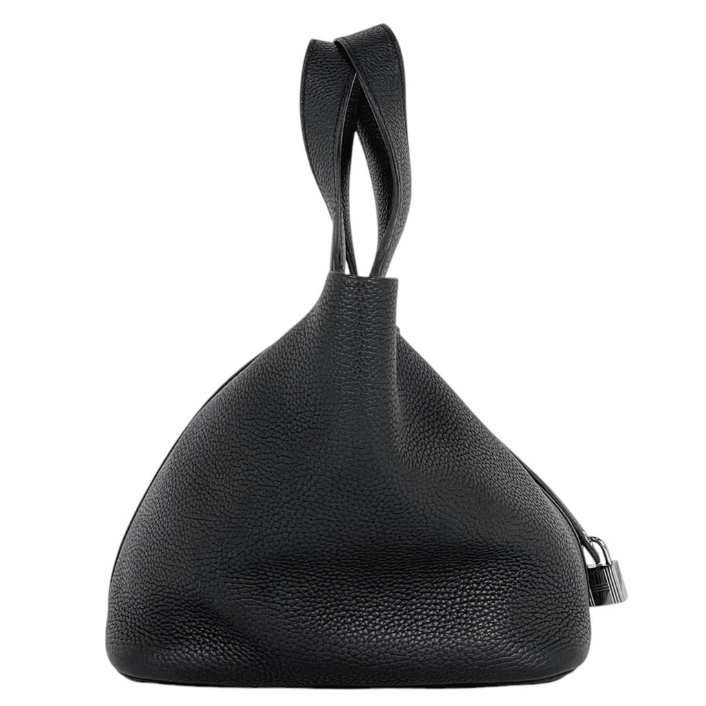 エルメス ピコタンロック MM ハンドバッグ トリヨンクレマンス ブラック X レディース 【中古】brbag