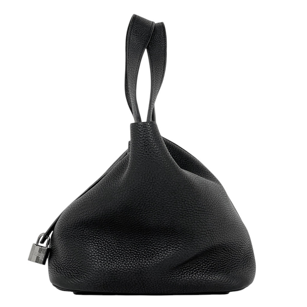 エルメス ピコタンロック MM ハンドバッグ トリヨンクレマンス ブラック X レディース 【中古】brbag