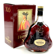 ヘネシー Hennessy XO 金キャップ クリアボトル 1000ml ブランデー コニャック 【古酒】