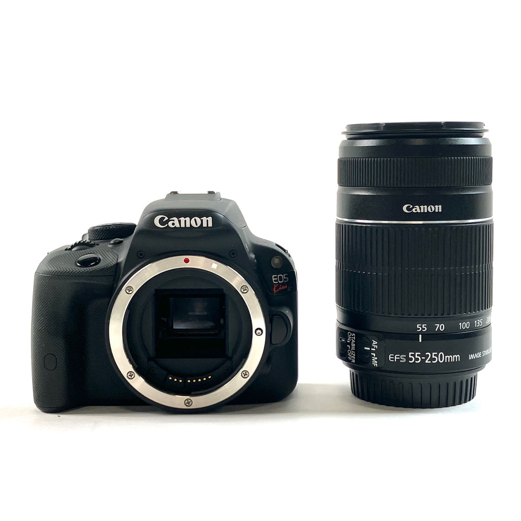 キヤノン Canon EOS Kiss X7 ＋ EF-S 55-250mm F4-5.6 IS II デジタル 一眼レフカメラ 【中古】