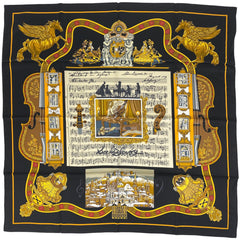 エルメス カレ 90 IN SALZBURG ザルツブルクにて スカーフ シルク レディース 【中古】brbag
