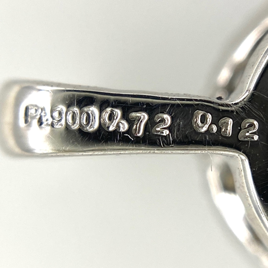 サファイア ペンダントトップ プラチナ メレダイヤ ペンダントトップ Pt900 サファイア ダイヤモンド レディース 【中古】nbjwl