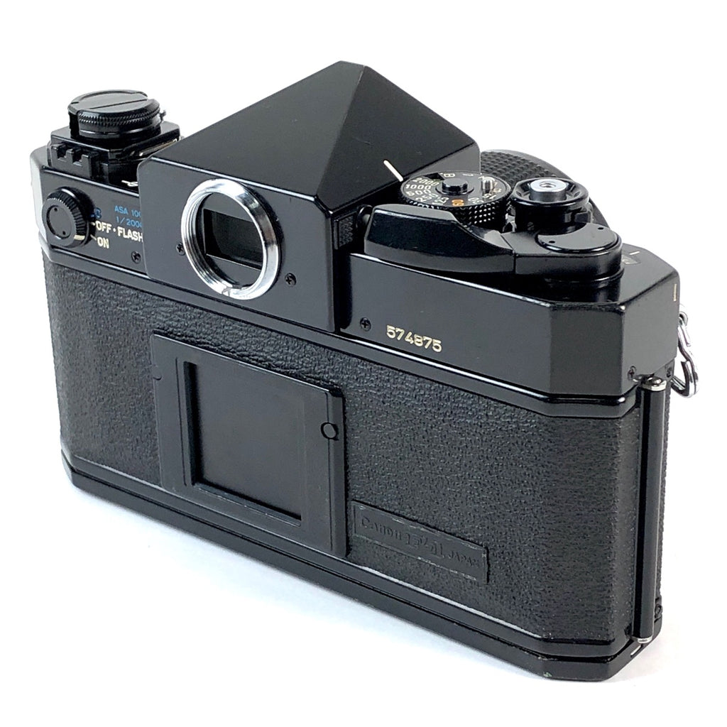 キヤノン Canon F-1 + NEW FD 85mm F1.8 フィルム マニュアルフォーカス 一眼レフカメラ 【中古】