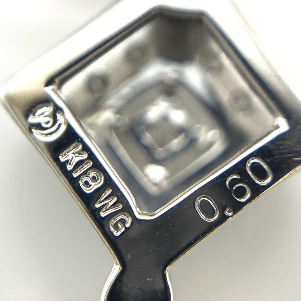 タサキ メレダイヤ デザインネックレス WG ホワイトゴールド ペンダント ネックレス K18 WG 750 レディース 【中古】brjwl