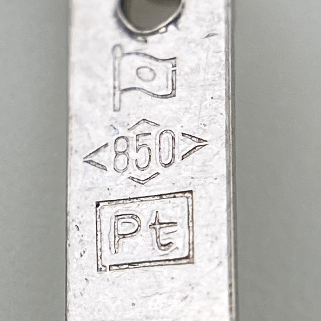 ダイヤモンド デザインネックレス プラチナ ペンダント ネックレス Pt900 Pt850 ダイヤモンド レディース 【中古】nbjwl