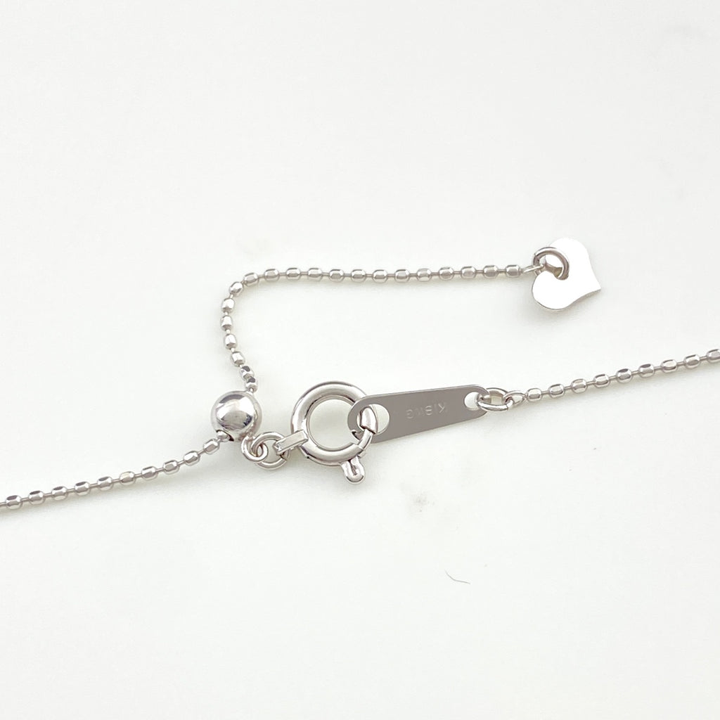 メレダイヤ デザインネックレス WG ホワイトゴールド ペンダント ネックレス K18 WG ダイヤモンド レディース 【中古】nbjwl