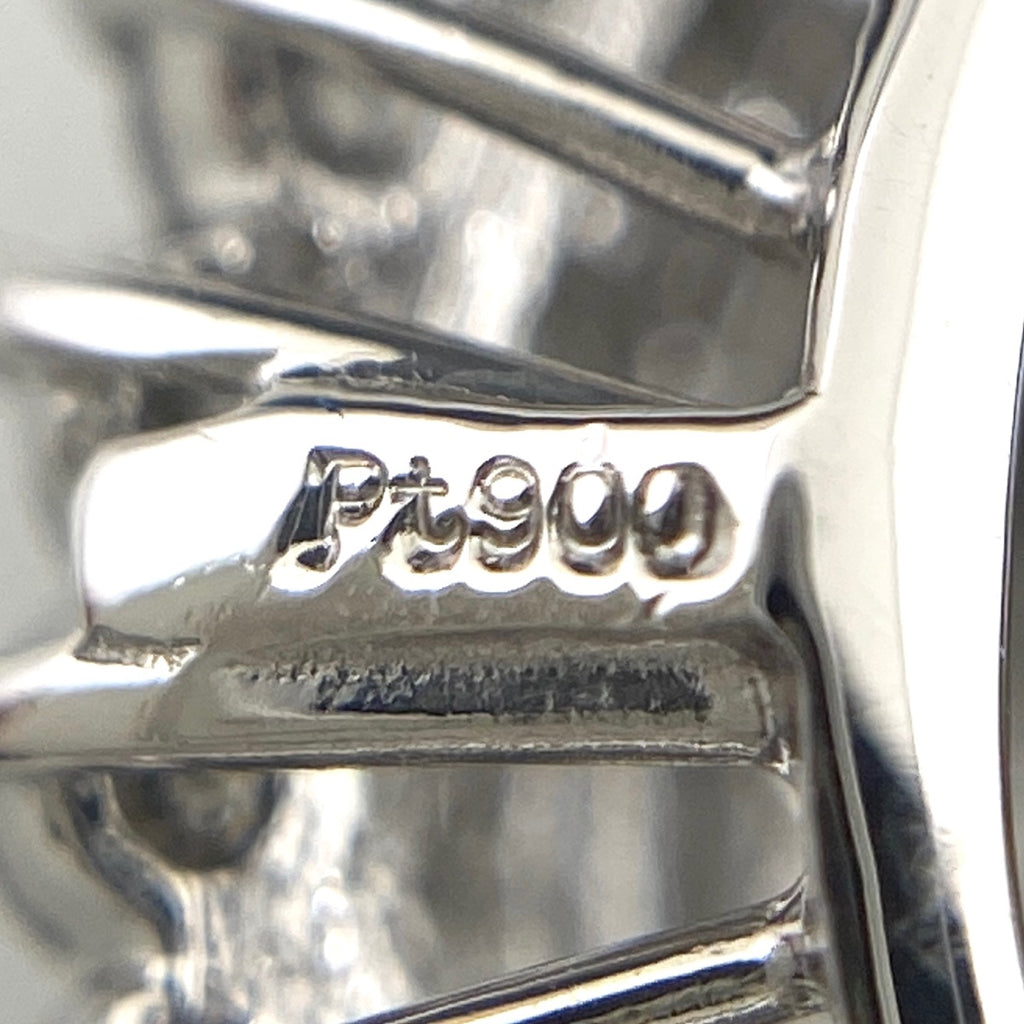 メレダイヤ デザインネックレス プラチナ ペンダント ネックレス Pt900 Pt850 ダイヤモンド レディース 【中古】nbjwl