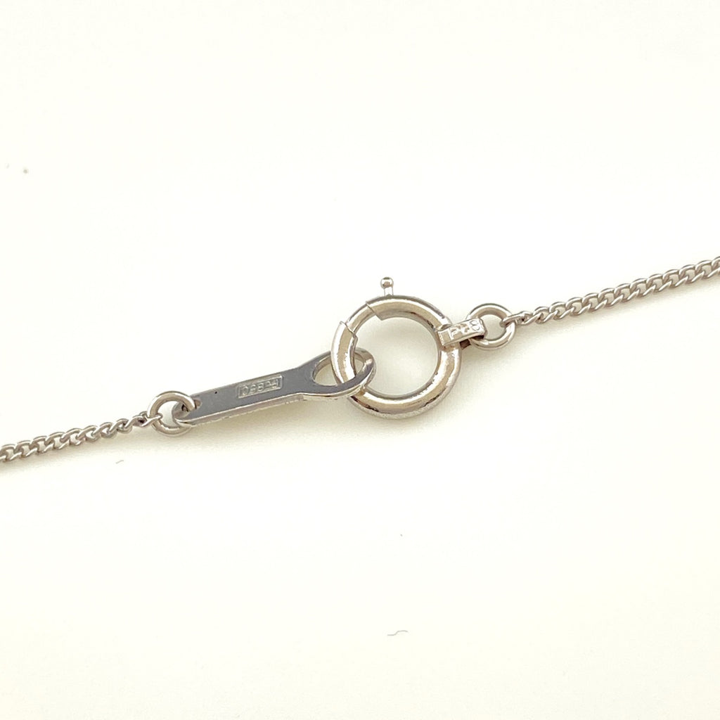 メレダイヤ デザインネックレス プラチナ ペンダント ネックレス 40.5 Pt850 ダイヤモンド レディース 【中古】nbjwl