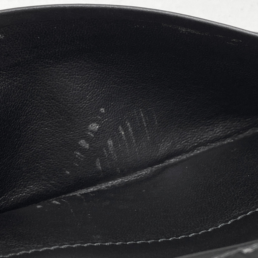 ボッテガヴェネタ イントレチャート 二つ折り 長財布 ナッパ 長財布 レザー ブラック レディース 【中古】brbag