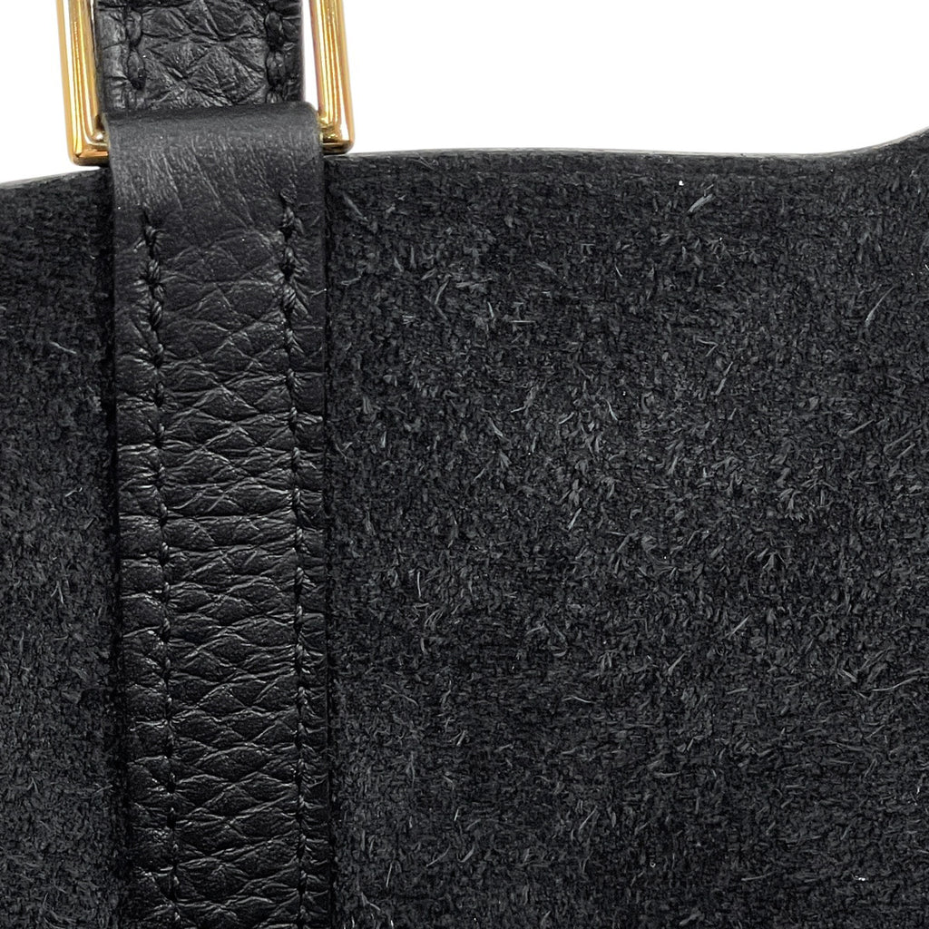 エルメス ピコタンロック PM ミニバッグ ハンドバッグ トリヨンクレマンス ブラック K レディース 【中古】brbag