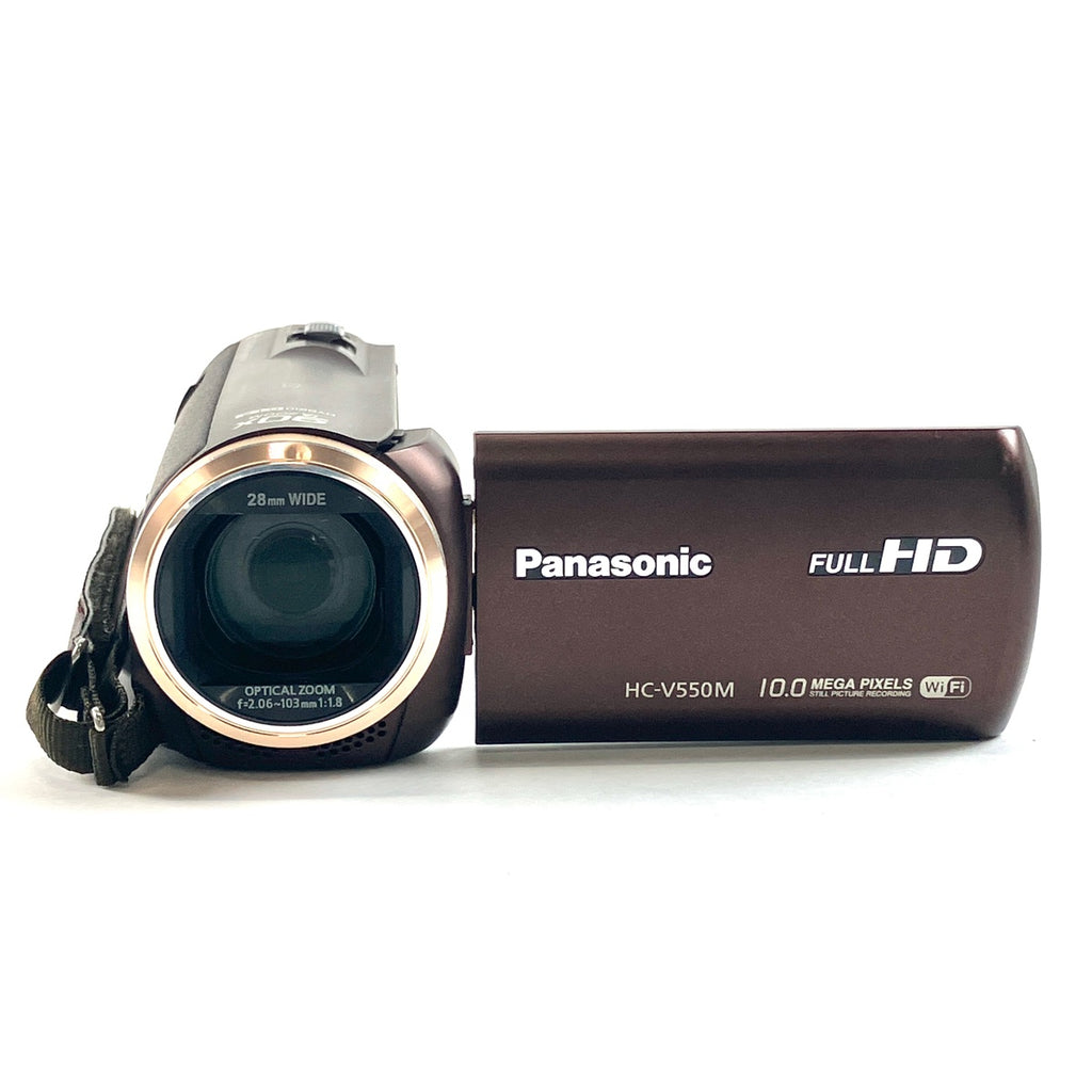 パナソニック Panasonic デジタルハイビジョンビデオカメラ HC-V550M ブラウン デジタルビデオカメラ 【中古】