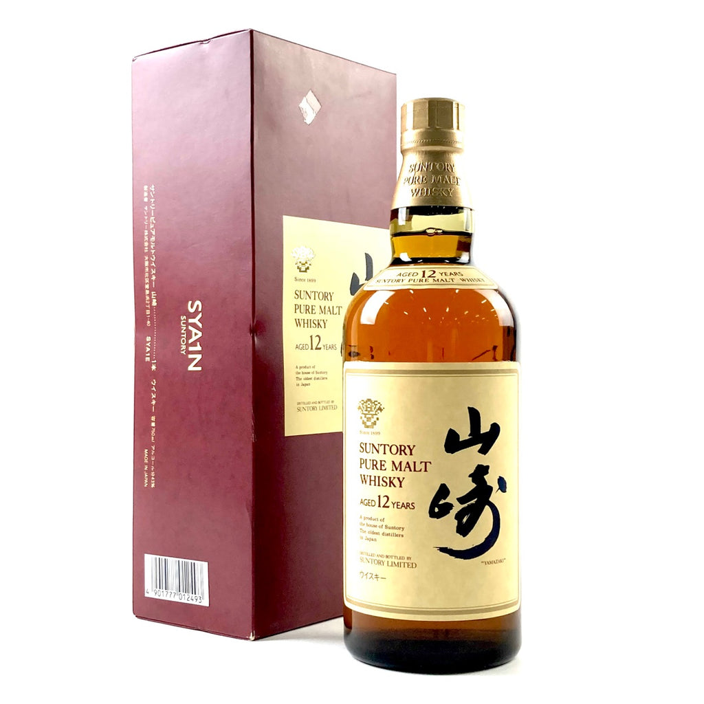 【東京都内限定お届け】サントリー SUNTORY 山崎 12年 ピュアモルト 華 750ml 国産ウイスキー 【古酒】