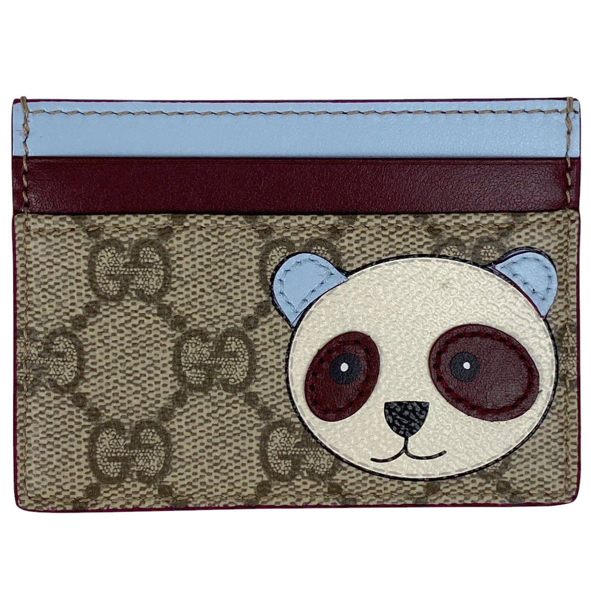 バイセル公式】グッチ パンダ ディテール付き バイカラー GG