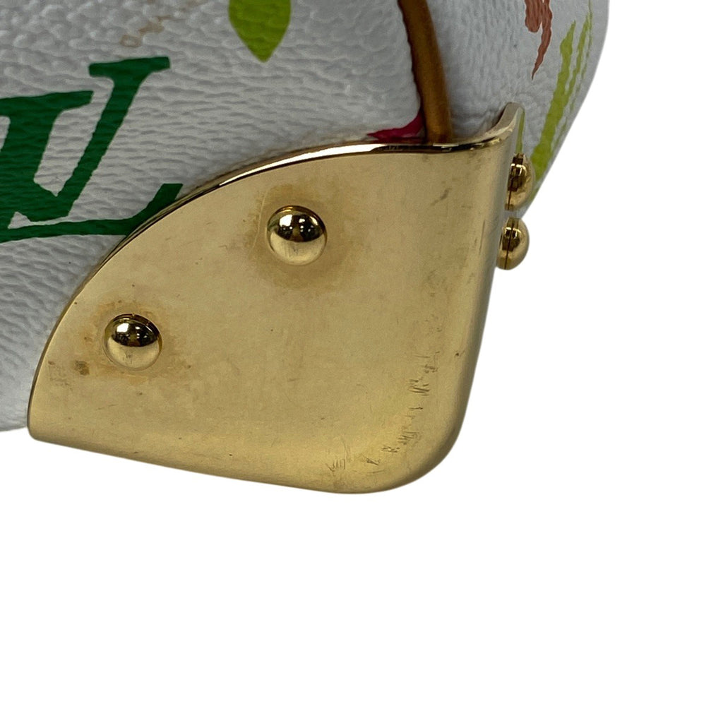 ルイ・ヴィトン スピーディ 30 ボストンバッグ 手提げ ハンドバッグ モノグラムマルチカラー ブロン(ホワイト) M92643 レディース 【中古】brbag