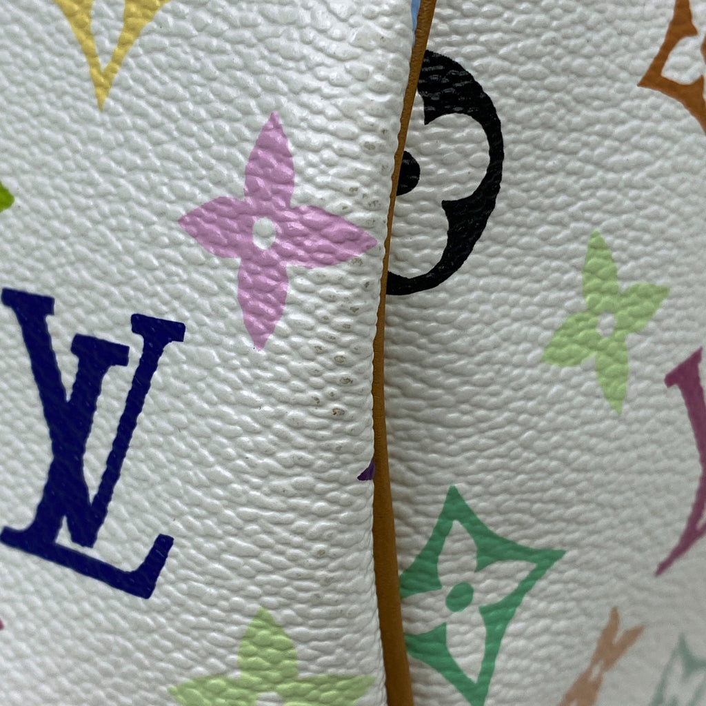 ルイ・ヴィトン スピーディ 30 ボストンバッグ 手提げ ハンドバッグ モノグラムマルチカラー ブロン(ホワイト) M92643 レディース 【中古】brbag