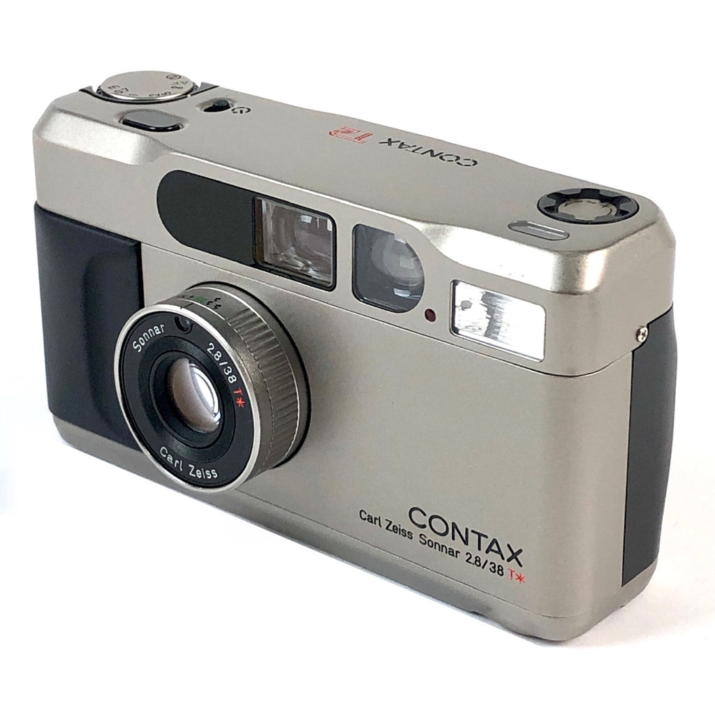 コンタックス CONTAX T2 D チタンシルバー ［ジャンク品］ フィルム コンパクトカメラ 【中古】