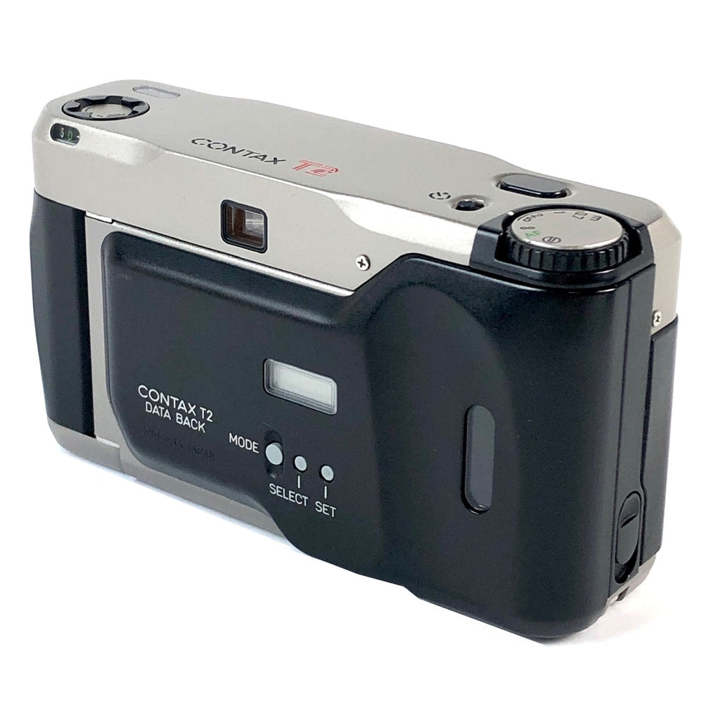 コンタックス CONTAX T2 D チタンシルバー ［ジャンク品］ フィルム コンパクトカメラ 【中古】