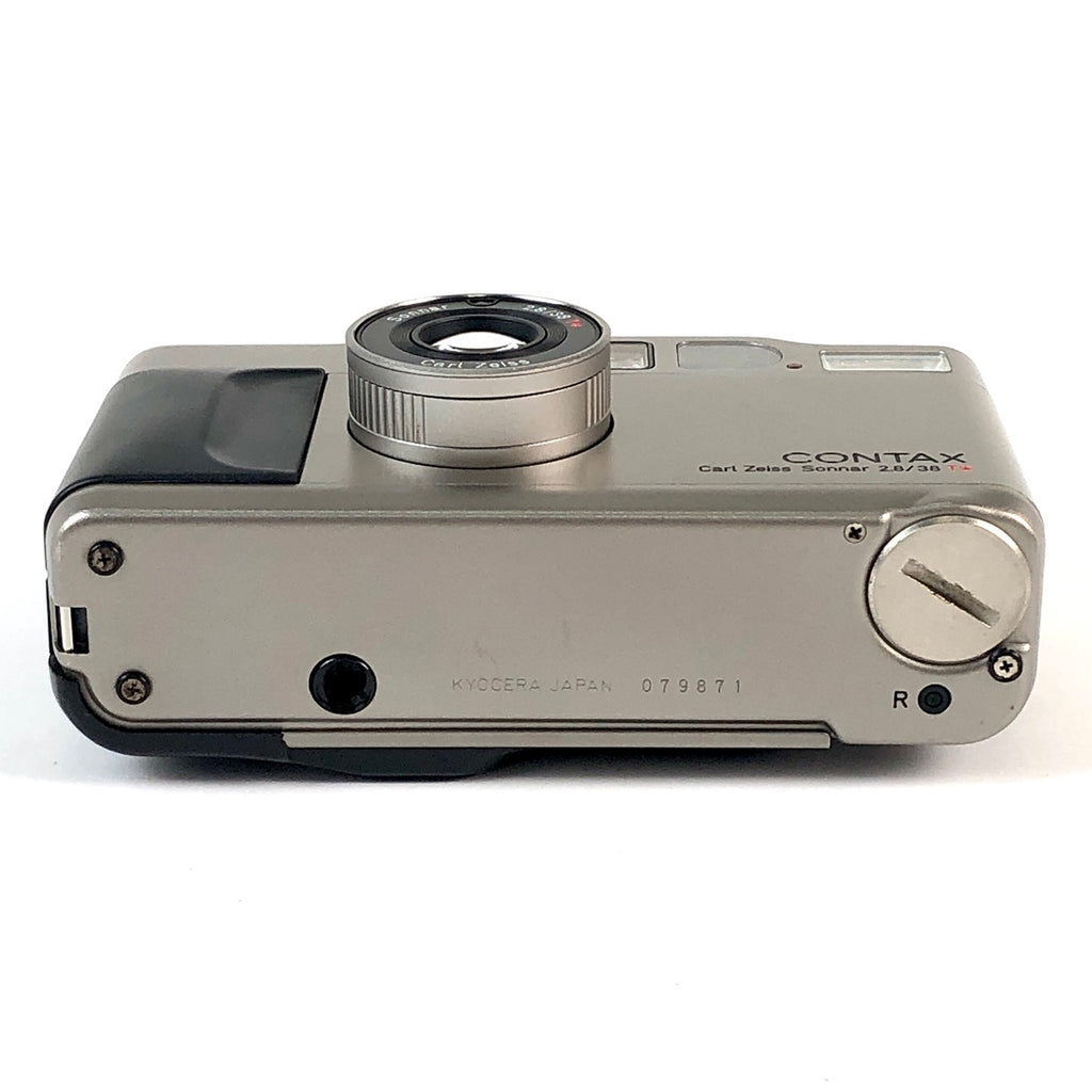 コンタックス CONTAX T2 D チタンシルバー ［ジャンク品］ フィルム コンパクトカメラ 【中古】