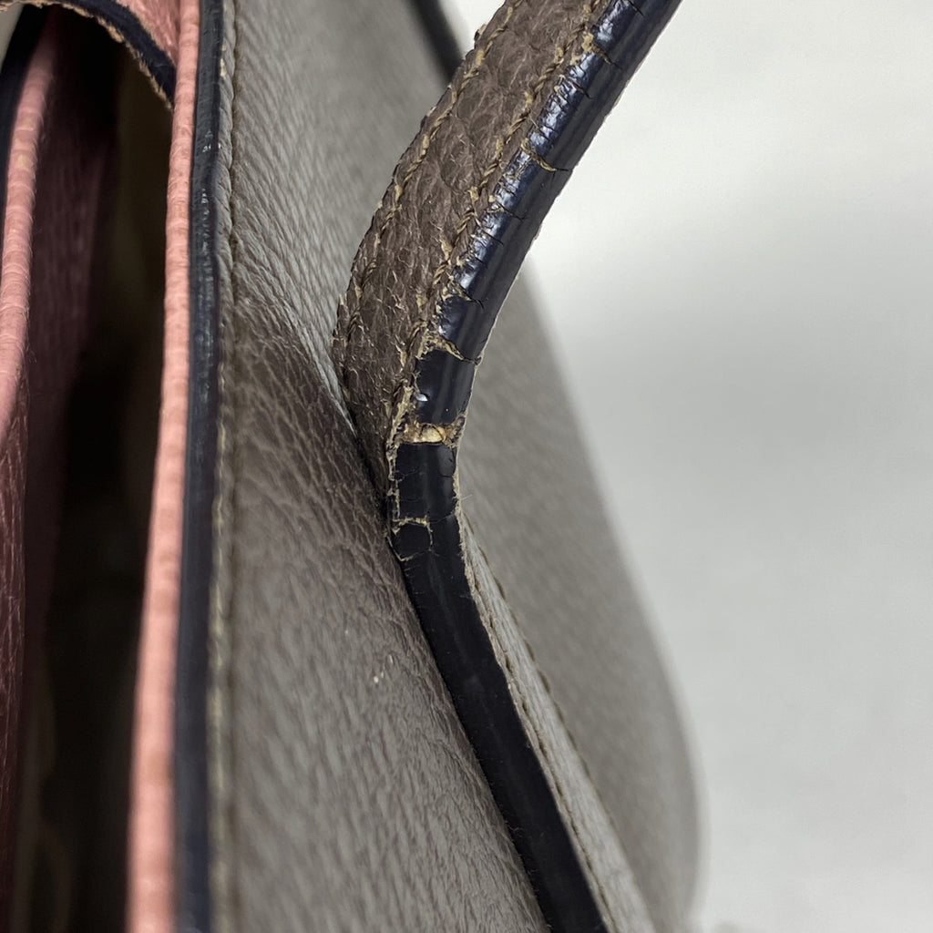 【在庫一掃】 グッチ スウィング トートバッグ ロゴ ショルダーバッグ トートバッグ レザー ブラウン 354408 レディース 【中古】 brbag