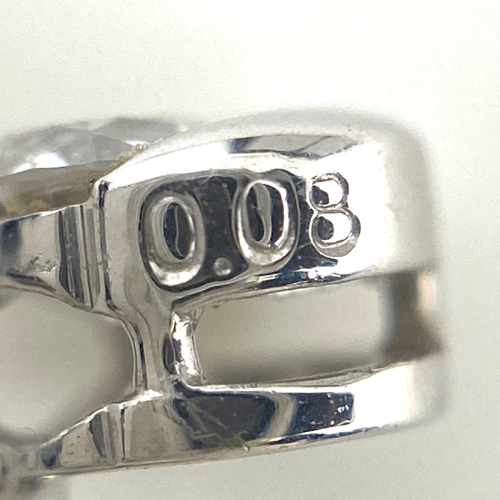 ダイヤモンド デザインピアス WG ホワイトゴールド ピアス K18 WG ダイヤモンド レディース 【中古】nbjwl