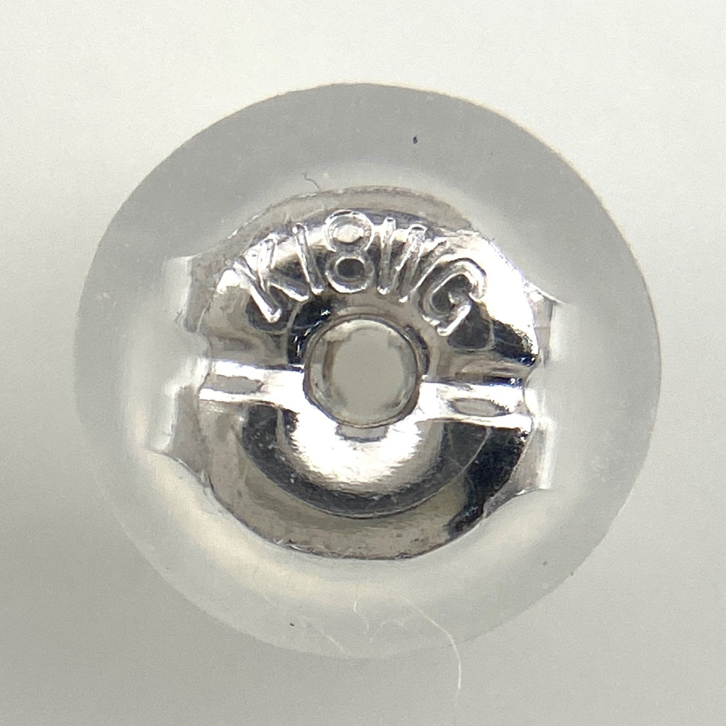 ダイヤモンド デザインピアス WG ホワイトゴールド ピアス K18 WG ダイヤモンド レディース 【中古】nbjwl
