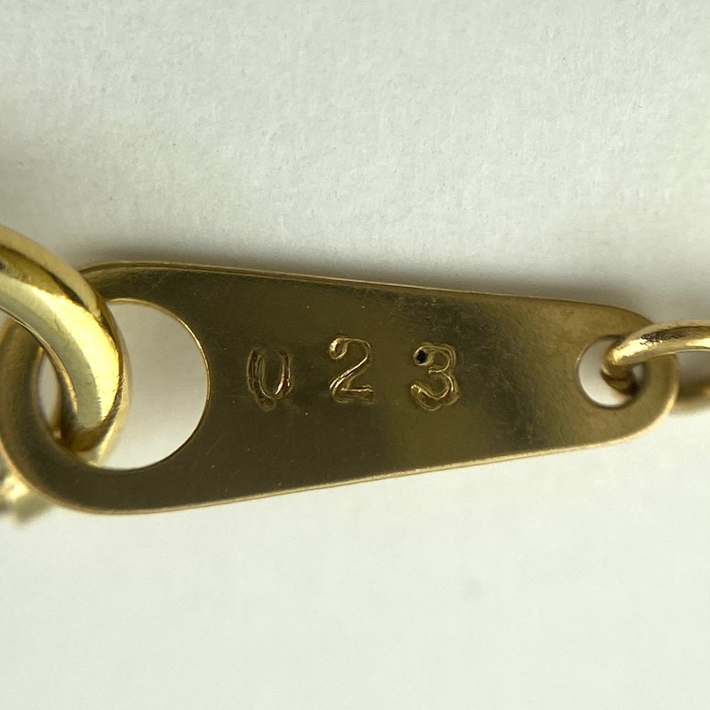 K18 YG ダイヤモンド ネックレス 0.23CT レディース 中古 在庫一掃 nbjwl