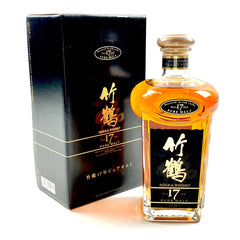 【東京都内限定お届け】 ニッカ NIKKA 竹鶴 17年 角瓶 700ml 国産ウイスキー 【古酒】